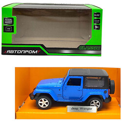Машинка металева "АВТОПРОМ 1:42 JEEP WRANGLER", Автопром