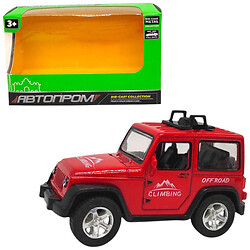 Машинка металлическая "ДЖИП", Автопром