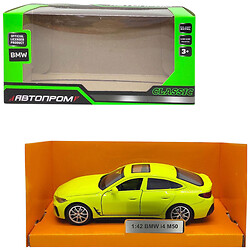 Машинка металева 1:43 "BMW I4 M50", Автопром