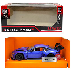 Машинка металлическая "BMW M4 GT3", Автопром