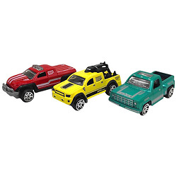 Набор металлических машин, 3 шт. в наборе, ВИД 1, Автопром