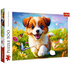 Пазлы 500 эл "Счастливый щенок", Trefl
