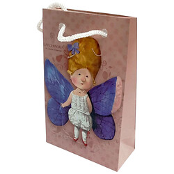Пакет бумажный "ДЕВОЧКА ФЕЯ", 8x12x3.5, Bourgeois