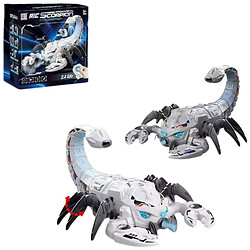 Скорпіон на радіокеруванні 2 види, підсвічування, від батарей, звуки, парогенерація, проектор, ходить, мелодії, пульт 2.4 GHz, в коробці, Hiang Huang Toys