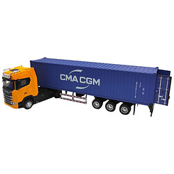 ФУРА: КАБИНА, ПРИЦЕП, длина, 33 см, свет, звук, Автопром