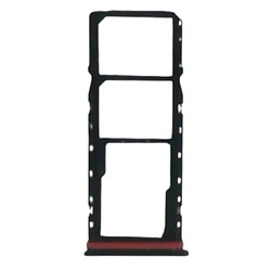 Держатель SIM-карты Xiaomi Redmi A5, С разъемом на карту памяти, Черный