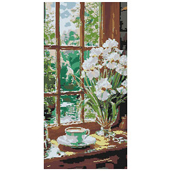 Алмазная мозаика/вышивка "Кофейная гармония", 40x80 см, Origami