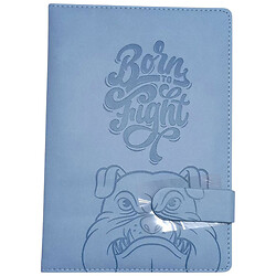 Блокнот Кожзам "РОЖДЕННЫЙ БИТЬСЯ", А5, 64 листа, Fresh