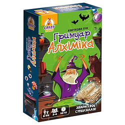 Игра настольная развлекательная "Гримуар Алхимика", Vladi Toys