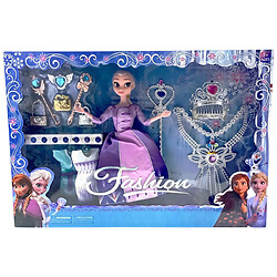 Лялька, висота 28 см, шарнірні суглоби, аксесуари, одяг, у коробці, Mic