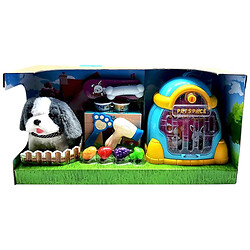 Улюбленець "Собачка", сірий з білим, Mic