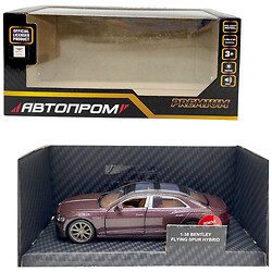 Машинка металлическая 1:38 "Bentley Flying Spur Hybrid", Автопром