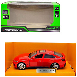 Машинка металева 1:43 "BMW I4 M50", Автопром