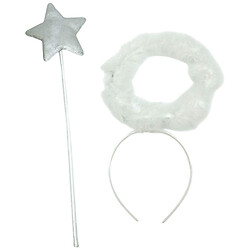 Набор "Ангелочек": нимб с волшебной палочкой, Mic