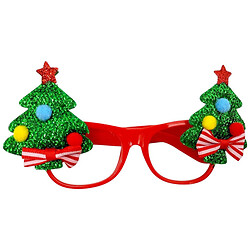 Новорічні окуляри "Ялинки", 9 см, Mic