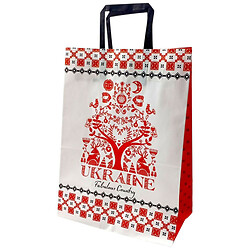 Пакет бумажный с ручками Крафт 25х15х34, 5, Bourgeois