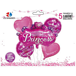 Кулі фольгований набір "Happy birthday-Princess", Канцмір