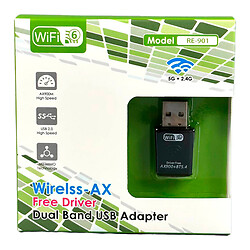 Wi-Fi адаптер RE-901, Черный