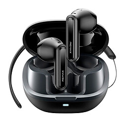 Bluetooth-гарнитура Remax TWS-09, Стерео, Черный