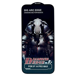 Захисне скло Apple iPhone 17 Pro Max, Big ARC EDGE, Чорний