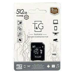 Карта памяти T&G MicroSDXC UHS-3, 512 Гб.