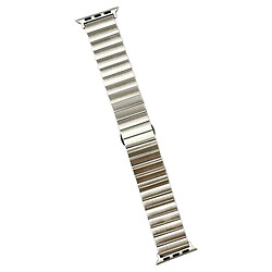 Ремінець Apple Watch 42 / Watch 44, Metal Watch Design 9, Срібний