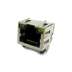Разъем RJ-45 12-108-8P8C-1x1-2-Y/G-01