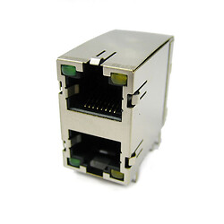 Разъем RJ-45 12-313-8P8C-2x1-2-G/Y-01