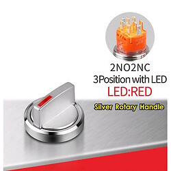 Поворотный переключатель LB19X5-X22Z-R5-24V