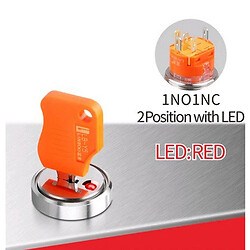 Поворотный переключатель LB22Y5-Y11Z-R5-24V