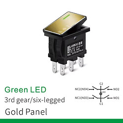 Микропереключатель рокерный LBCX1409-J403/G5-24V(L)