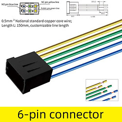 Микропереключатель рокерный LBCX1409-6-wire connector