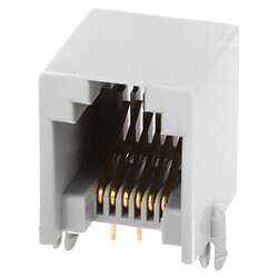 Разъем RJ-12 RJ12GPCB-M