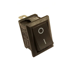 Микропереключатель рокерный KCD1 2 Position 2 Pin Black
