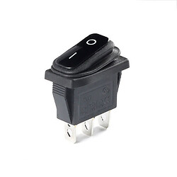 Микропереключатель рокерный KCD3-3PIN-IP67