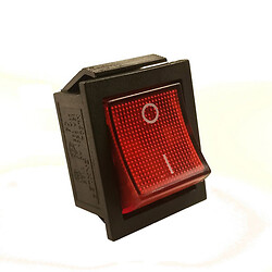 Микропереключатель рокерный KCD4 2 Position 4 Pin Red