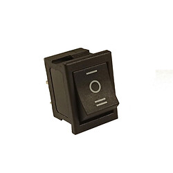 Микропереключатель рокерный KCD1 3 Position 6 Pin Black