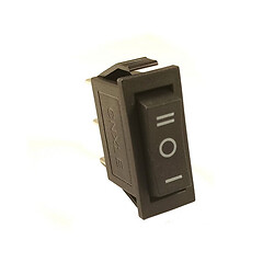 Микропереключатель рокерный KCD3 3 Position 3 Pin Black