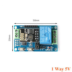 Релейный модуль Arduino 1-Channel WiFiRelay 5V