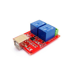 Релейный модуль Arduino 2-Channel USB Relay Module