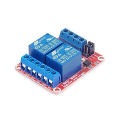 Релейный модуль Arduino 2-Channel 24V Relay Module High/Low Level Trigger
