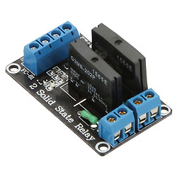 Релейный модуль Arduino 2 Channel 12V SOLID State Relay Module Low Level Trigger