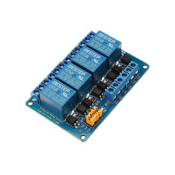 Релейный модуль Arduino 4-Channel 3.3V Relay Module High/Low Level Trigger