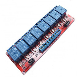 Релейный модуль Arduino 8-Channel 12V Relay Module High/Low Level Trigger
