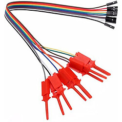 Зажим типа крокодил HookClip-RED-10pcs