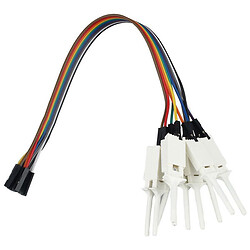 Зажим типа крокодил HookClip-WHITE-10pcs