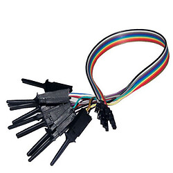 Зажим типа крокодил HookClip-BLACK-10pcs