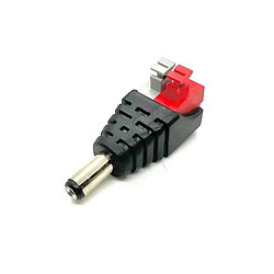 Разъем питания DC Power Jack Connector Male Black No Screws