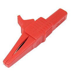 Разъем типа банан Зажим тестерний 85 мм Червоний