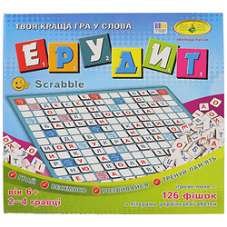 Игра настольная детская Киевская фабрика игрушек Эрудит (укр) в коробке